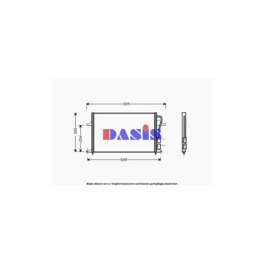 AKS Dasis 092240N Air Conditioning Condenser