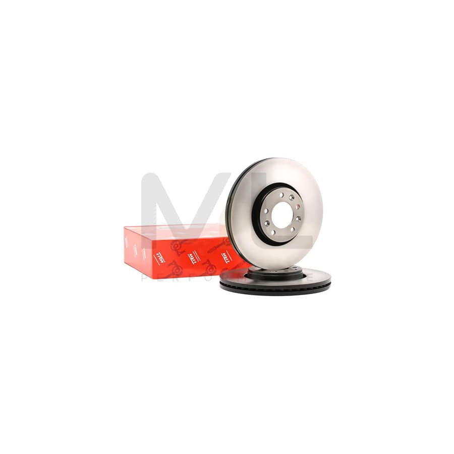 TRW DF4849S Brake Disc Vented, Painted | ML Performance Car Parts