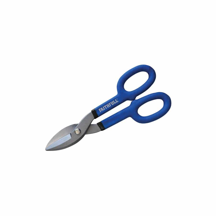 Faithfull FAITS10SC Scissor Type Tin Snips 250mm (10in)
