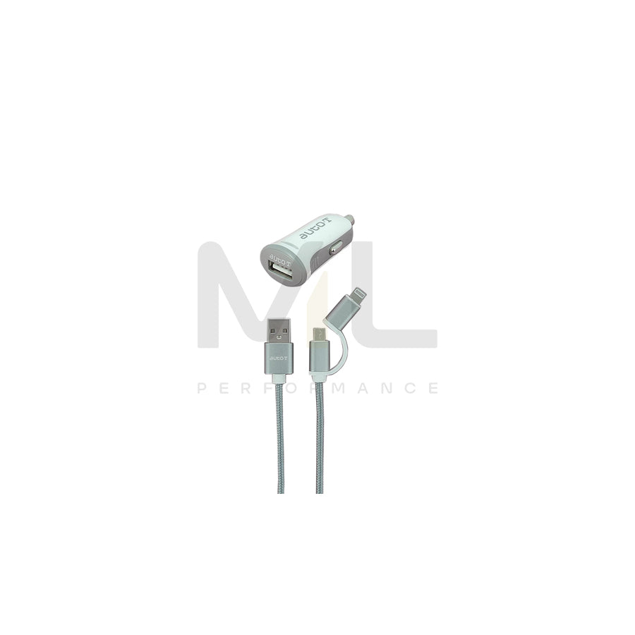 AUTO-T 540204 In-car charger 1m, Lightning, micro USB