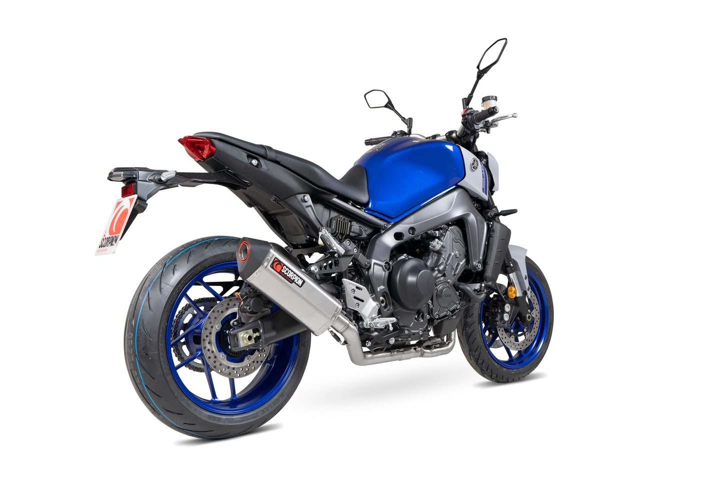 Scorpion RYA116SYSSEO Yamaha MT-09 Serket Full System - Brushed Stainless Steel Sleeve | ML Performance US US