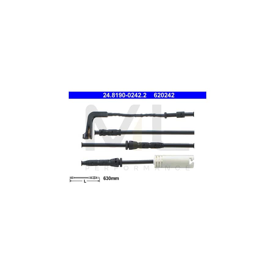 ATE 24.8190-0242.2 Brake pad wear sensor