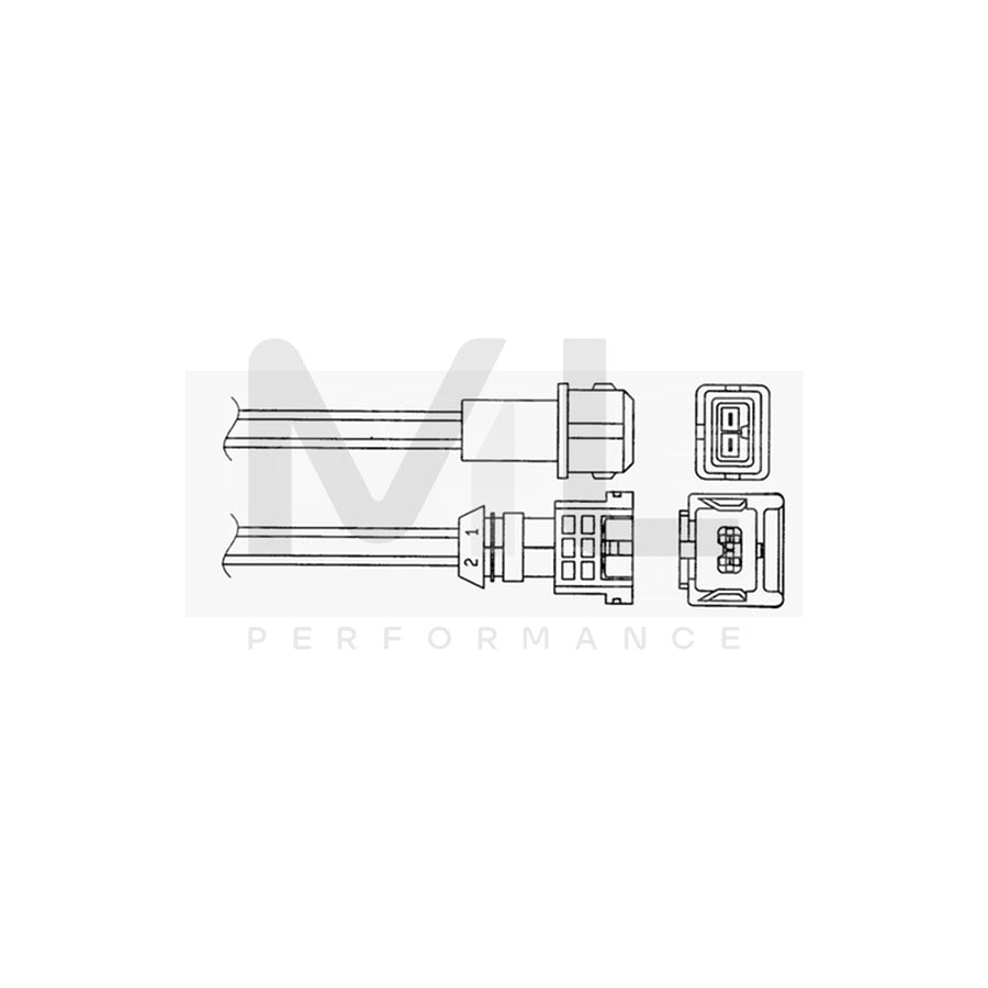 NTK Lambda Sensor / O2 Sensor (NGK 1755) - OTA4N-5A1 | ML Car Parts UK | ML Performance