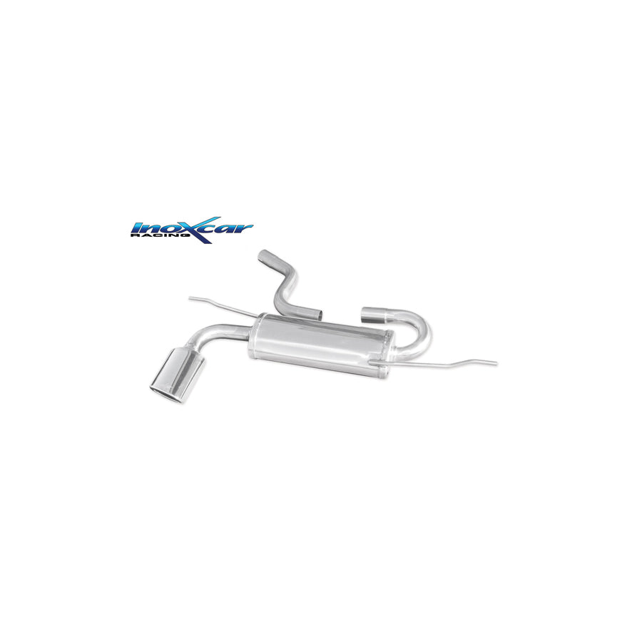 InoXcar SELE.15.SB Seat Leon (1P) Stainless Steel Rear Exhaust