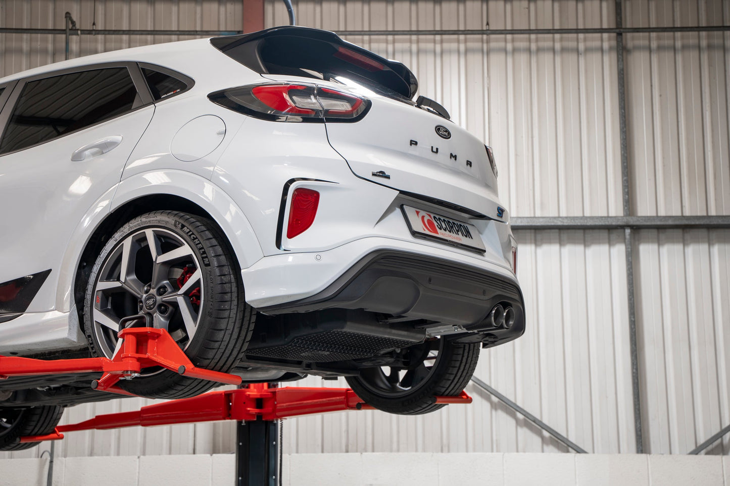 Scorpion SFDS104CF Ford Puma ST Predator Gpf-Back System Non-Valved | ML Performance US US