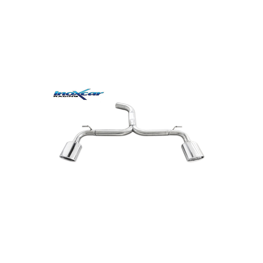 InoXcar SELE.20.150 Seat Leon (5F) Non-Resonated Rear Exhaust
