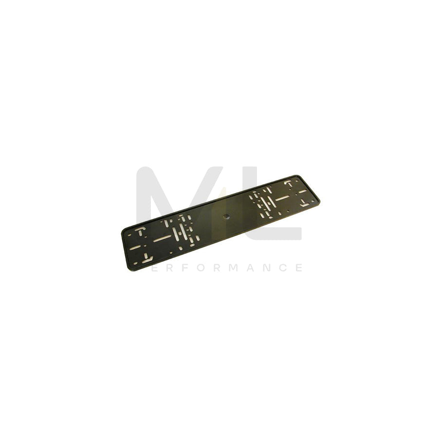 CARPOINT 1363001 Number plate holder Black, frameless