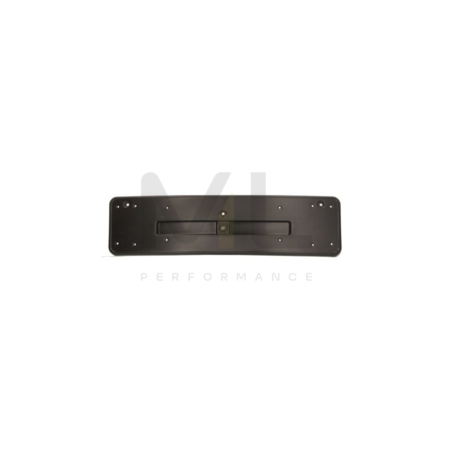 BLIC 5513-00-0061914P Number plate holder for BMW 3 Series Front, Black, frameless | ML Performance Car Parts