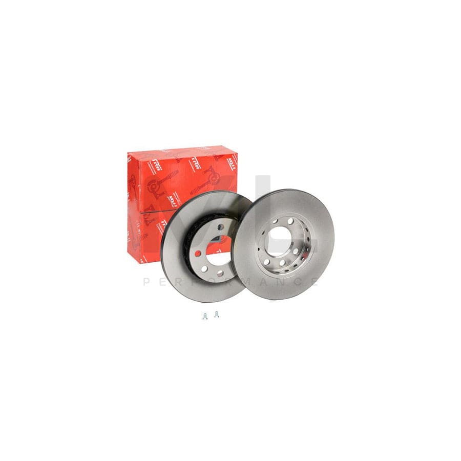 TRW DF4205 Brake Disc Vented, Painted, High-carbon | ML Performance Car Parts