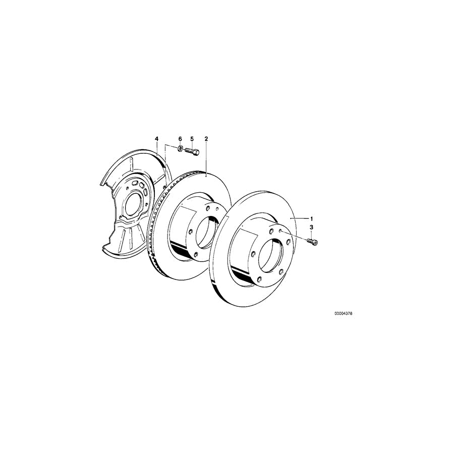 Genuine BMW 34116757746 E32 E31 Brake Disc, Ventilated 324X30 (Inc. 750i, 850Ci & 850CSi) | ML Performance US Car Parts