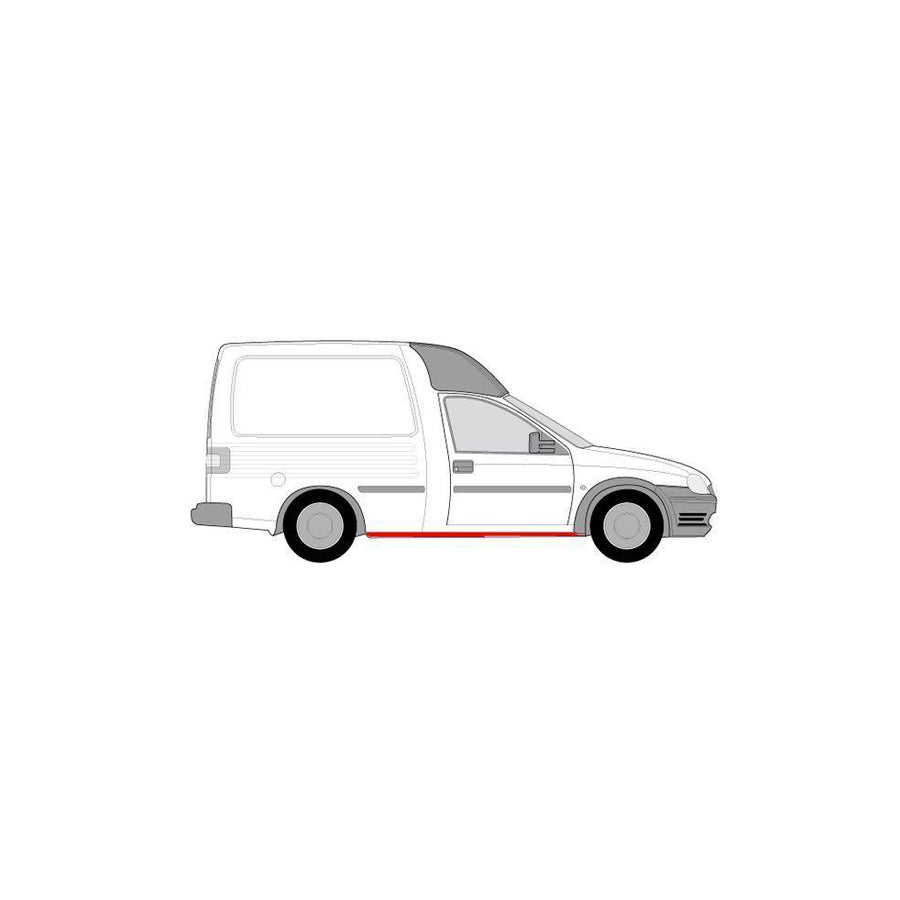 Blic 6505-06-5022016P Rocker Panel