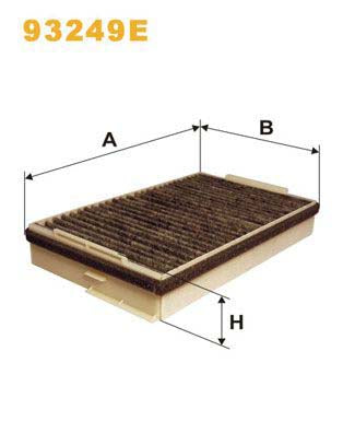 WIX Filters 93249E Pollen Filter