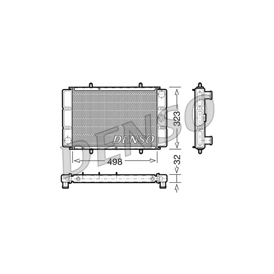 DENSO DRM03002 Engine Radiator
