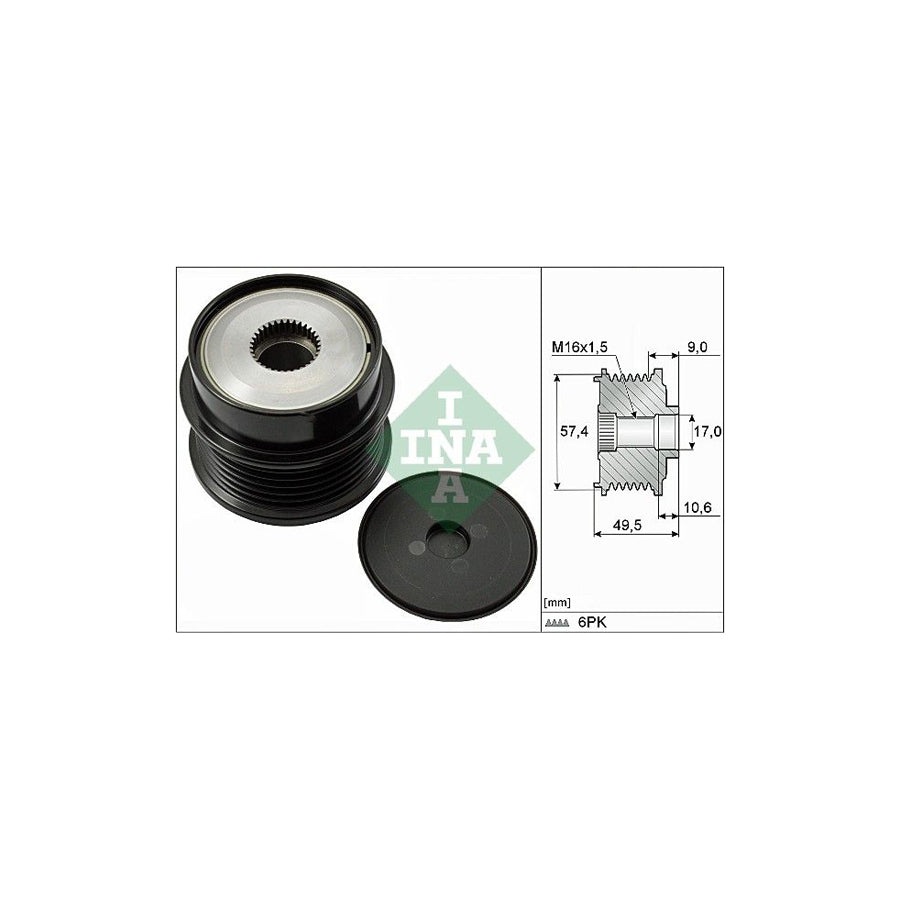 Ina 535 0189 10 Alternator Freewheel Clutch | ML Performance US Car Parts