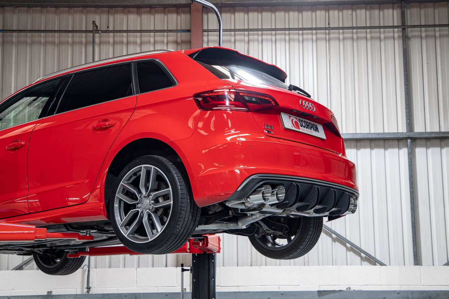 Scorpion SAUS109 Audi S3 8V Non-Resonated Cat/Gpf-Back System Without Valves | ML Performance US US