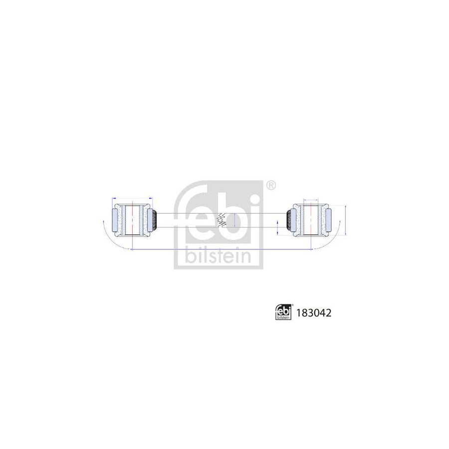 Febi Bilstein 183042 Anti Roll Bar Link Suitable for Mercedes-Benz Sprinter