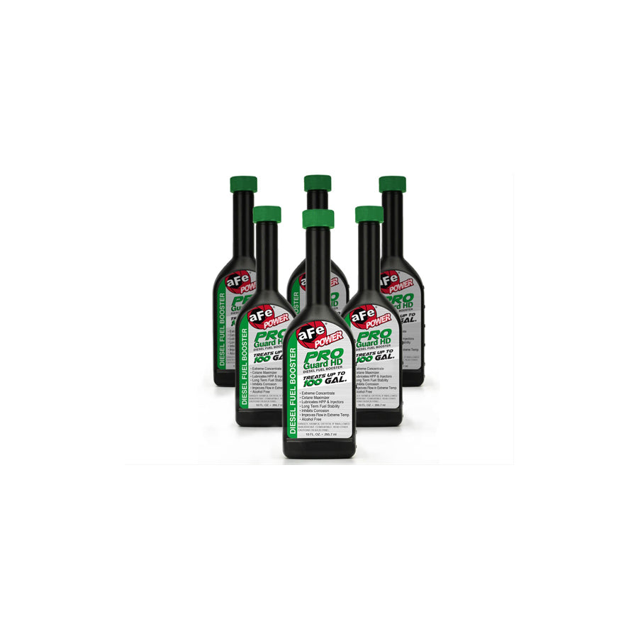 aFe 90-30006 Diesel Fuel Booster: 10oz Bottles, 6 Pack Fuel Treatment | ML Performance US Car Parts