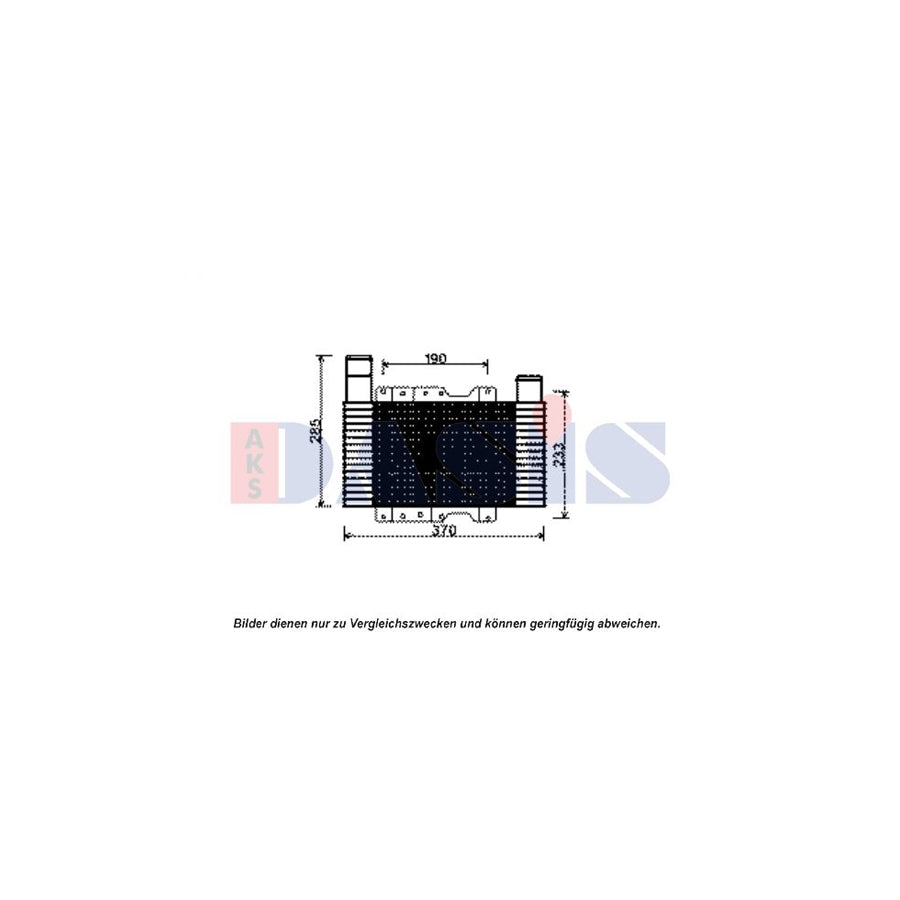 AKS Dasis 567003N Intercooler for Hyundai Terracan (Hp)