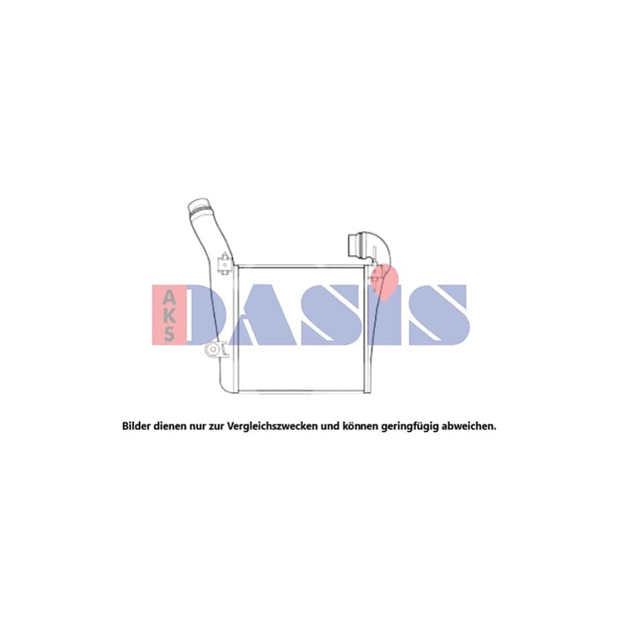 AKS Dasis 177021N Intercooler for Porsche Panamera