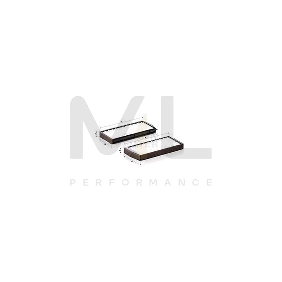 MANN-FILTER CU 24 000-2 Pollen filter Particulate Filter