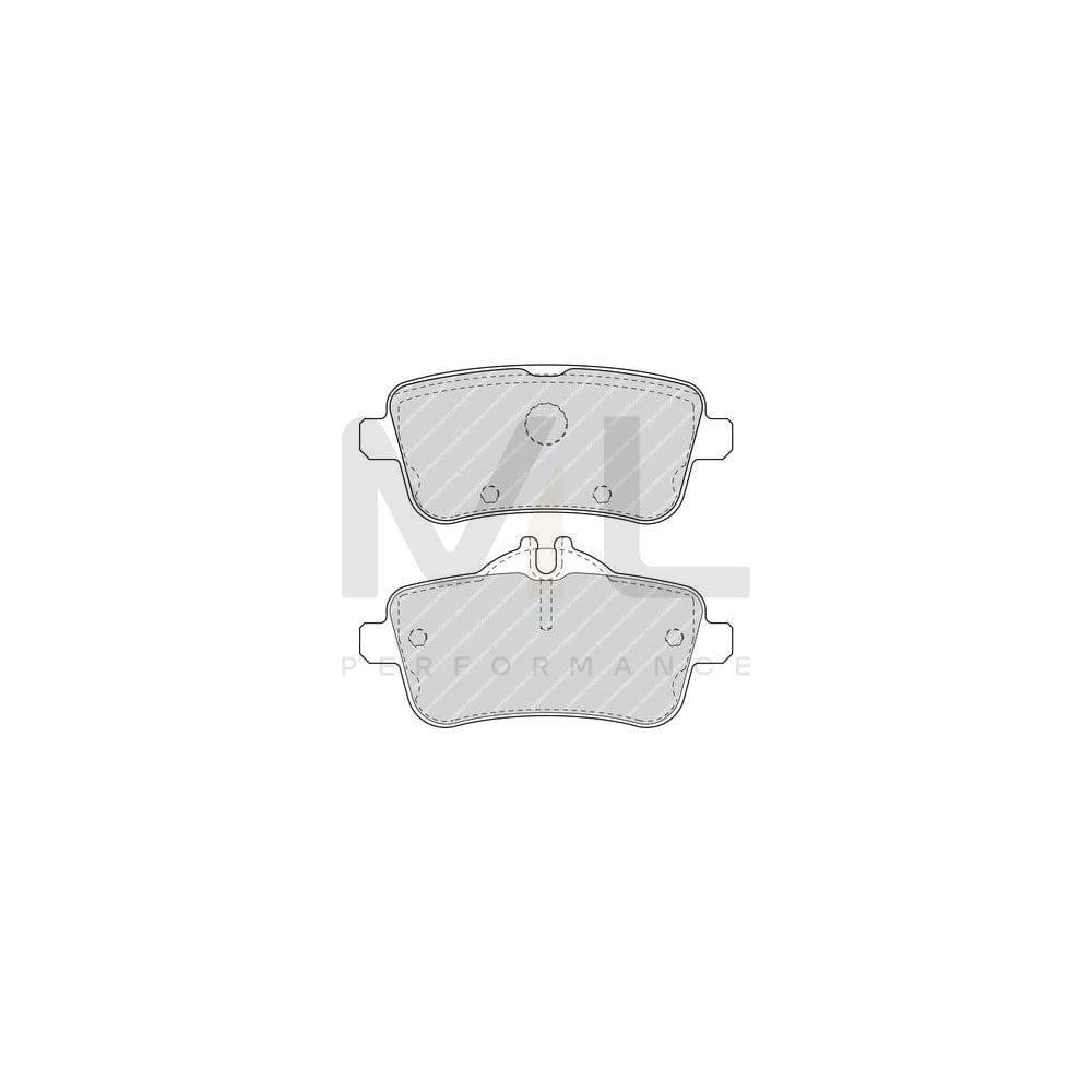Ferodo Premier Fvr1522 Brake Pad Set Prepared For Wear Indicator, Without Accessories | ML Performance Car Parts