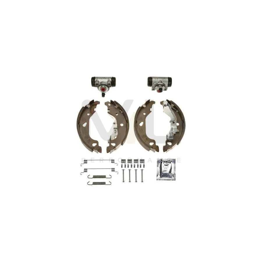 TRW Brake Kit BK1744 Brake Shoe Set with wheel brake cylinder | ML Performance Car Parts