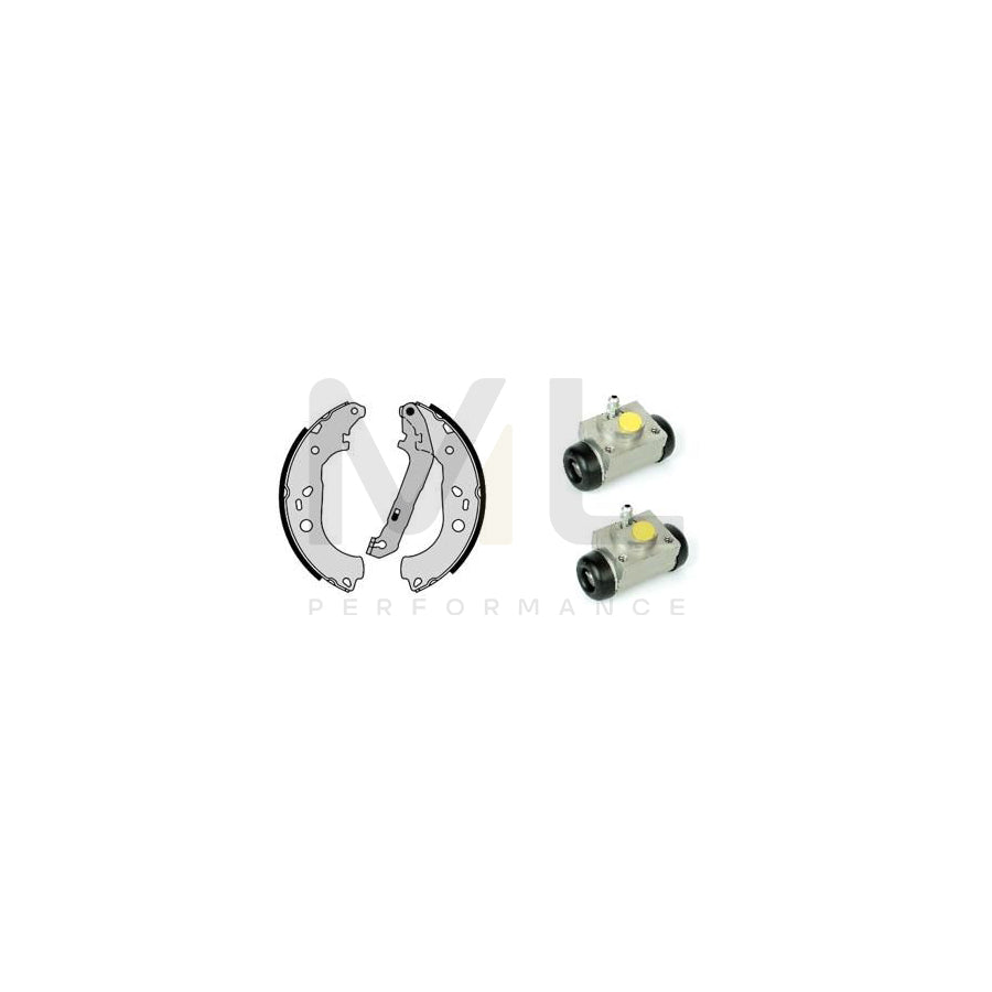 BREMBO STANDARD KIT H 24 063 Brake Shoe Set for FORD FOCUS Ø: 228mm | ML Performance Car Parts