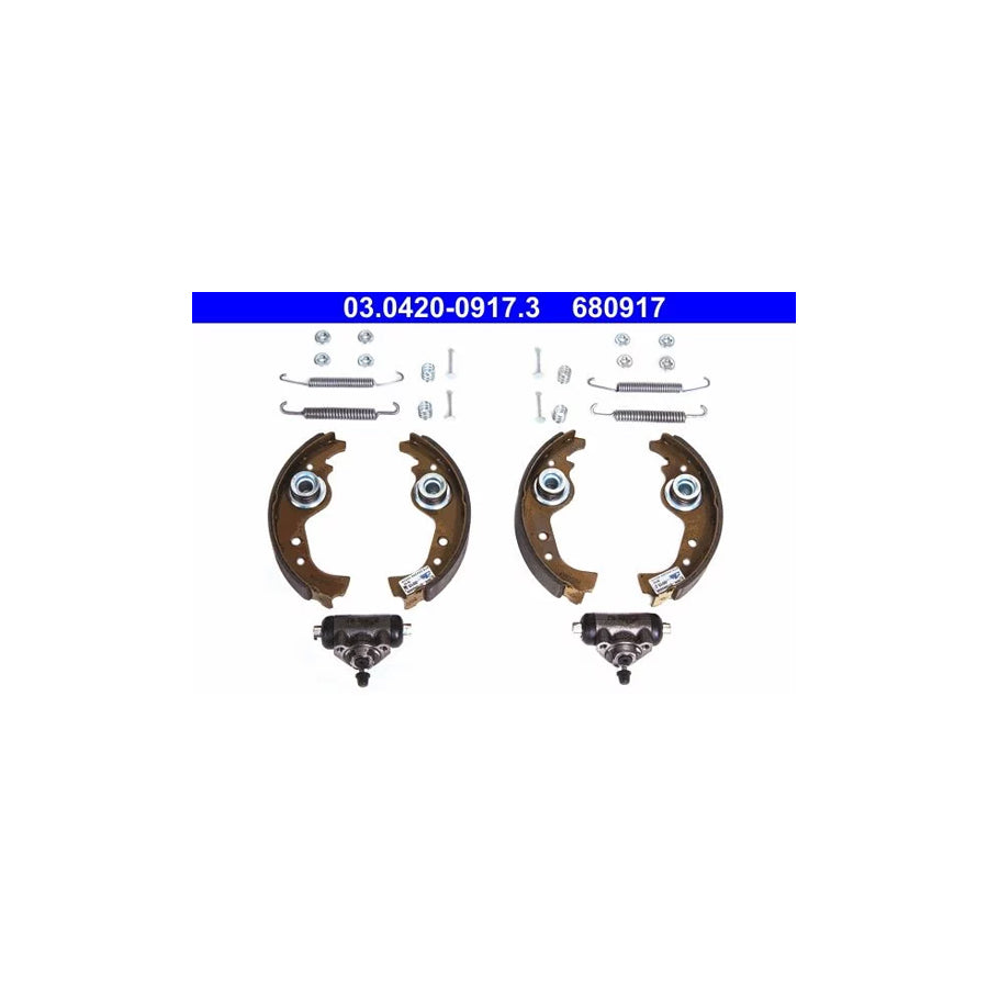 ATE Original Kit 03.0420-0917.3 Brake Shoe Set