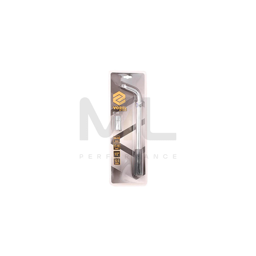 VOREL 57100 Wheel brace Spanner size: 17x19