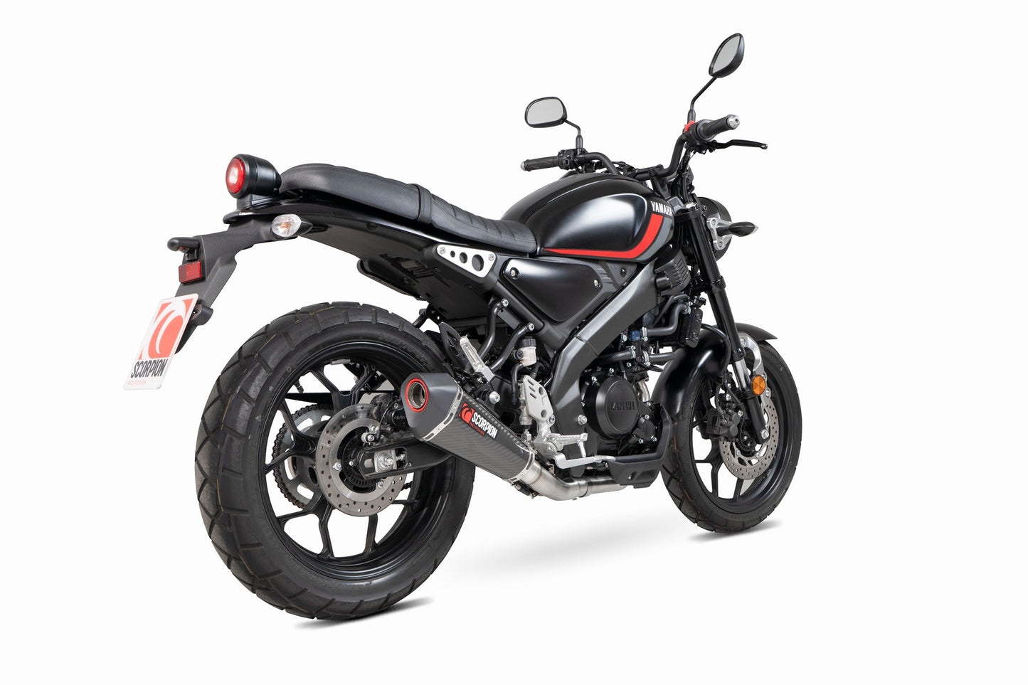 Scorpion RYA117SYSCEO Yamaha XSR-125 Serket Taper Full System - Carbon Fibre Sleeve | ML Performance US US