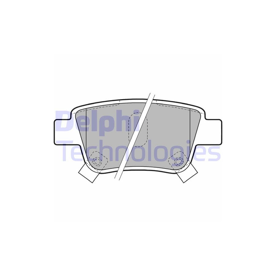 Delphi Lp1785 Brake Pad Set