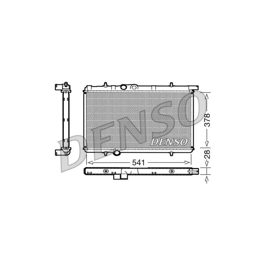 DENSO DRM21021 Engine Radiator