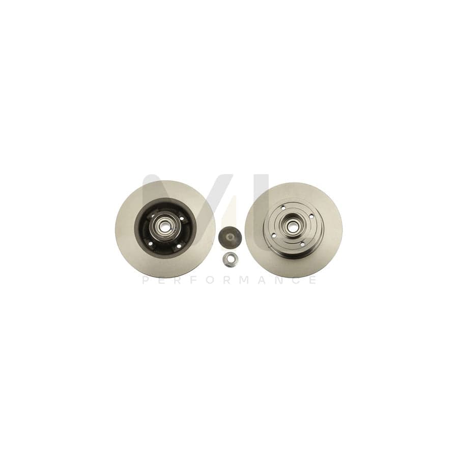 TRW DF4274BS Brake Disc Solid, with ABS sensor ring, with wheel bearing | ML Performance Car Parts