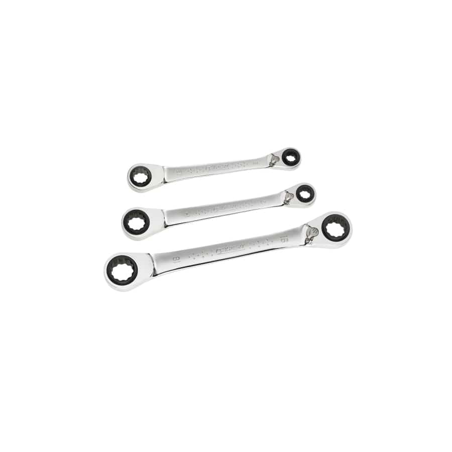 Expert BRIE111115B Quadbox Spanner Set, 3 Piece