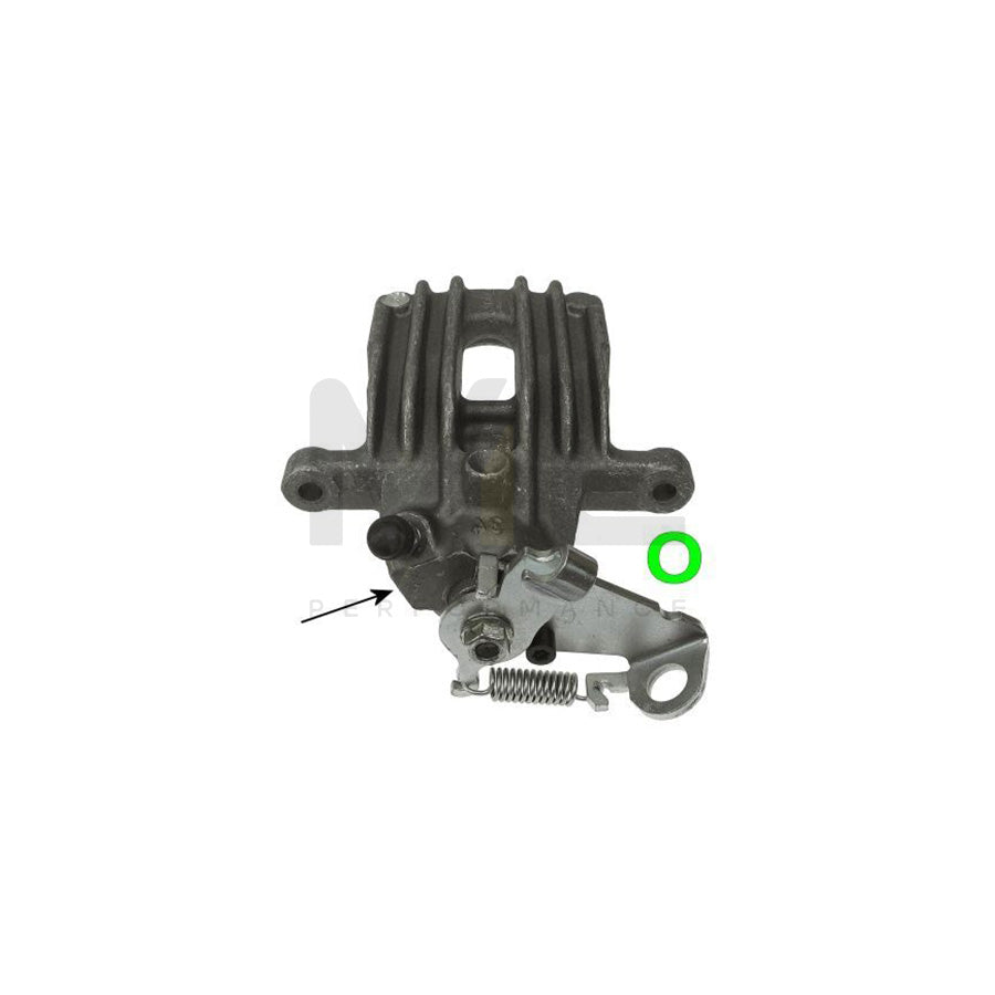 HELLA 8AC 355 381-161 Brake Caliper without holder