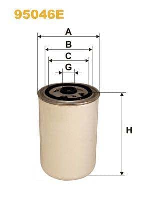 WIX Filters 95046E Fuel Filter