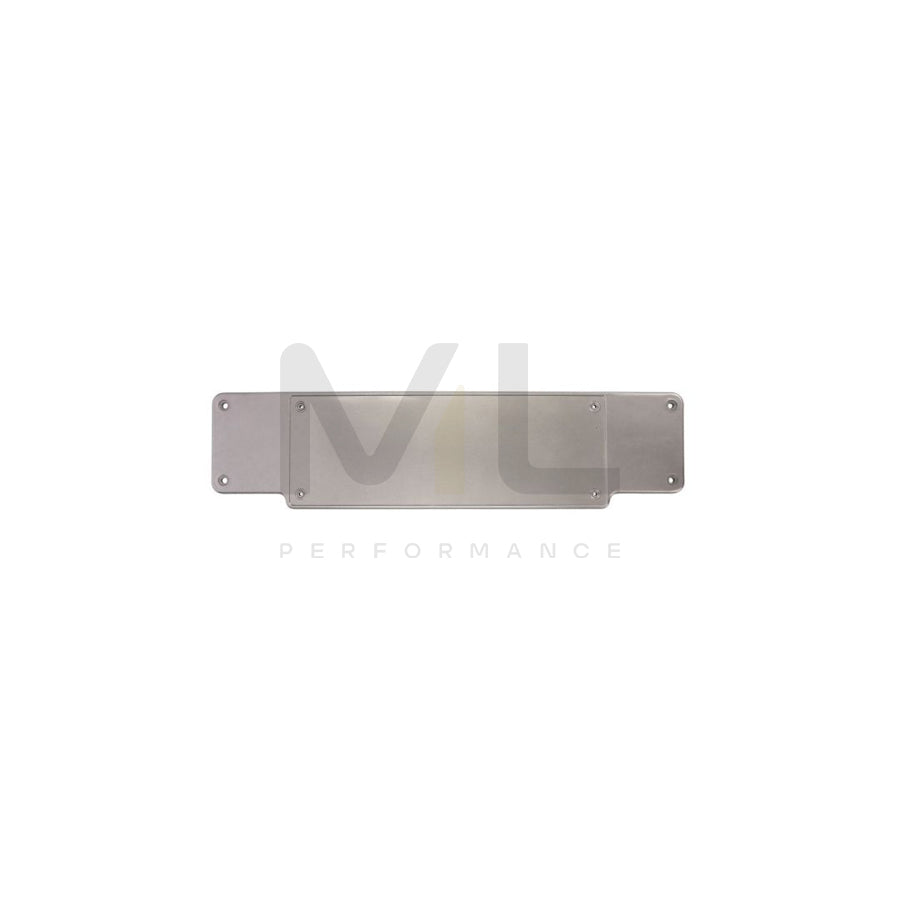 BLIC 6509-01-3527924P Number plate holder suitable for MERCEDES-BENZ E-Class Front, Chrome, frameless | ML Performance Car Parts