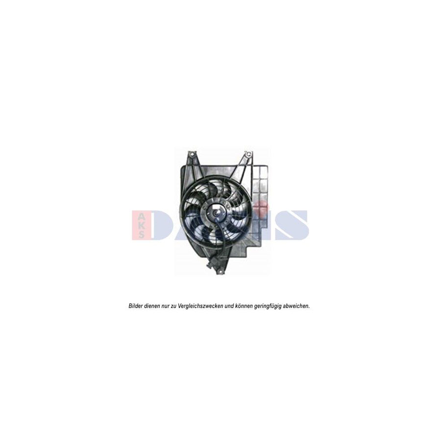 AKS Dasis 518062N Fan, Radiator for KIA Rio