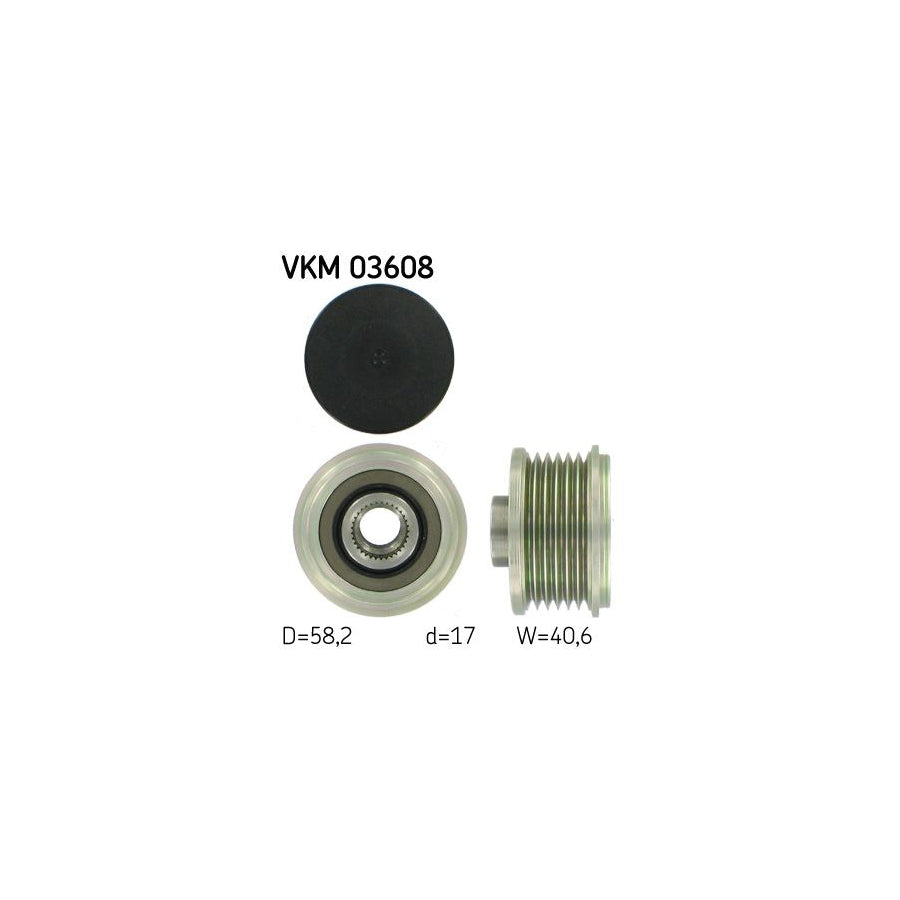 Skf Vkm 03608 Alternator Freewheel Clutch | ML Performance US Car Parts