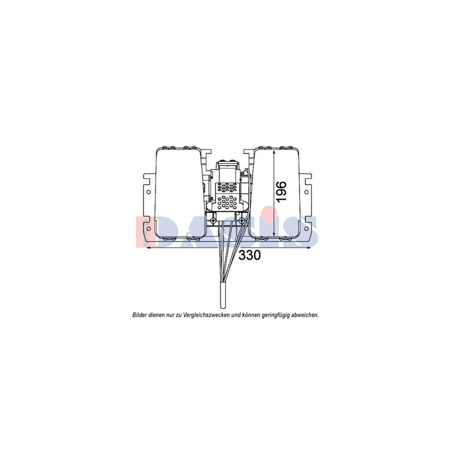 AKS Dasis 740104N Interior Blower