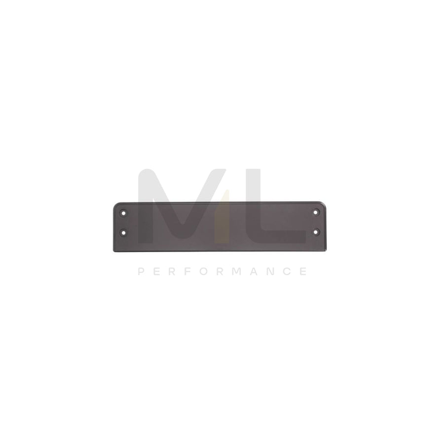 BLIC 5703-05-9549920P Number plate holder for VW PASSAT Front, Black, frameless | ML Performance Car Parts
