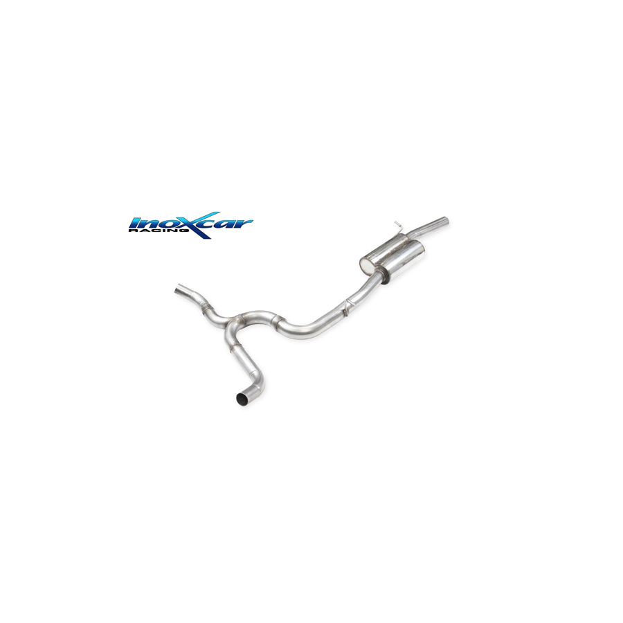InoXcar TCSKS.02 Skoda Superb Central Pipe with Silencer