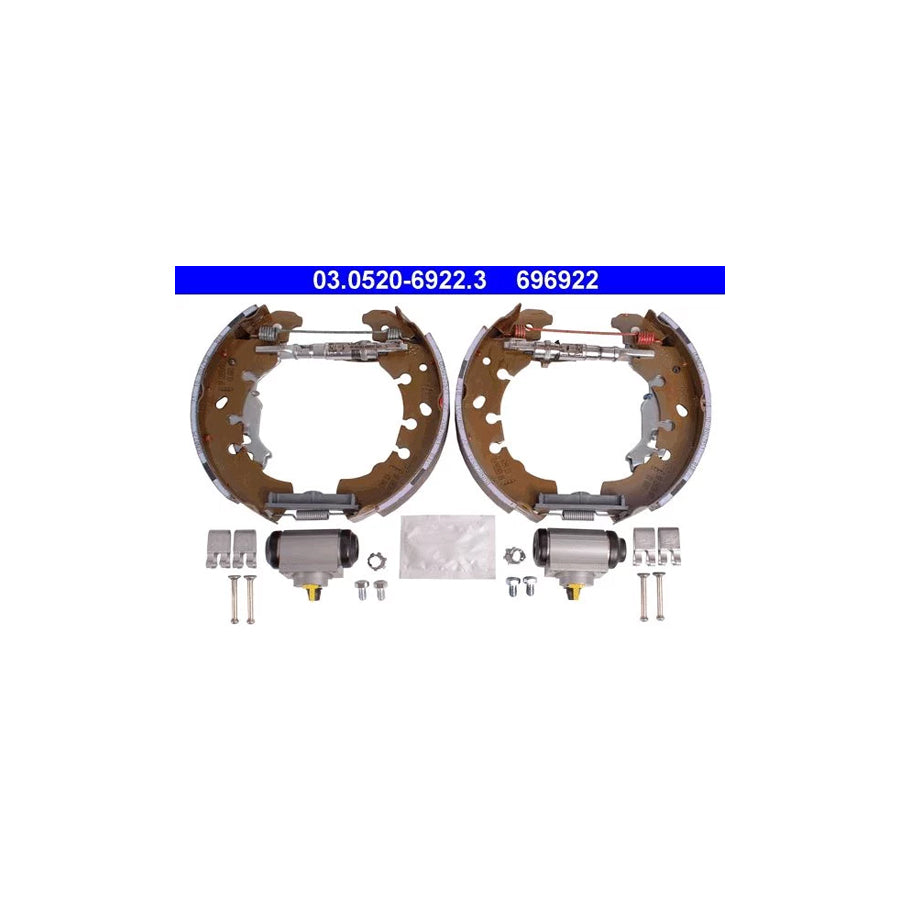 ATE Original Topkit 03.0520-6922.3 Brake Set, Drum Brakes