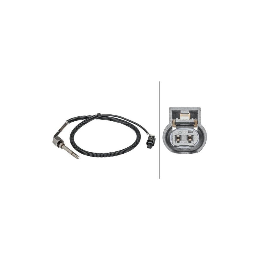 Hella 6PT 358 181-411 Sensor, Exhaust Gas Temperature