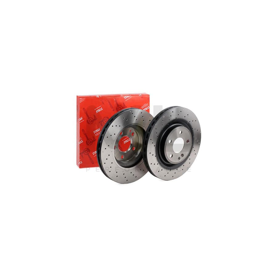TRW DF6633S Brake Disc Perforated / Vented, Painted | ML Performance Car Parts