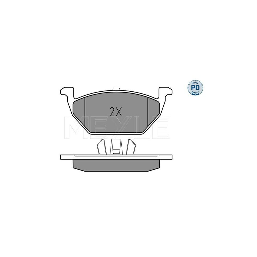 Meyle 025 231 3019/Pd Brake Pad Set