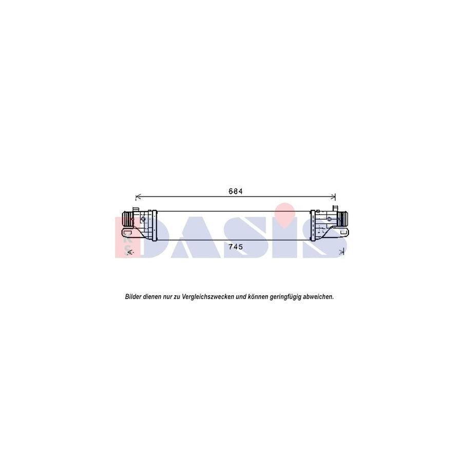 AKS Dasis 027002N Intercooler for Alfa Romeo Giulietta Hatchback (940)