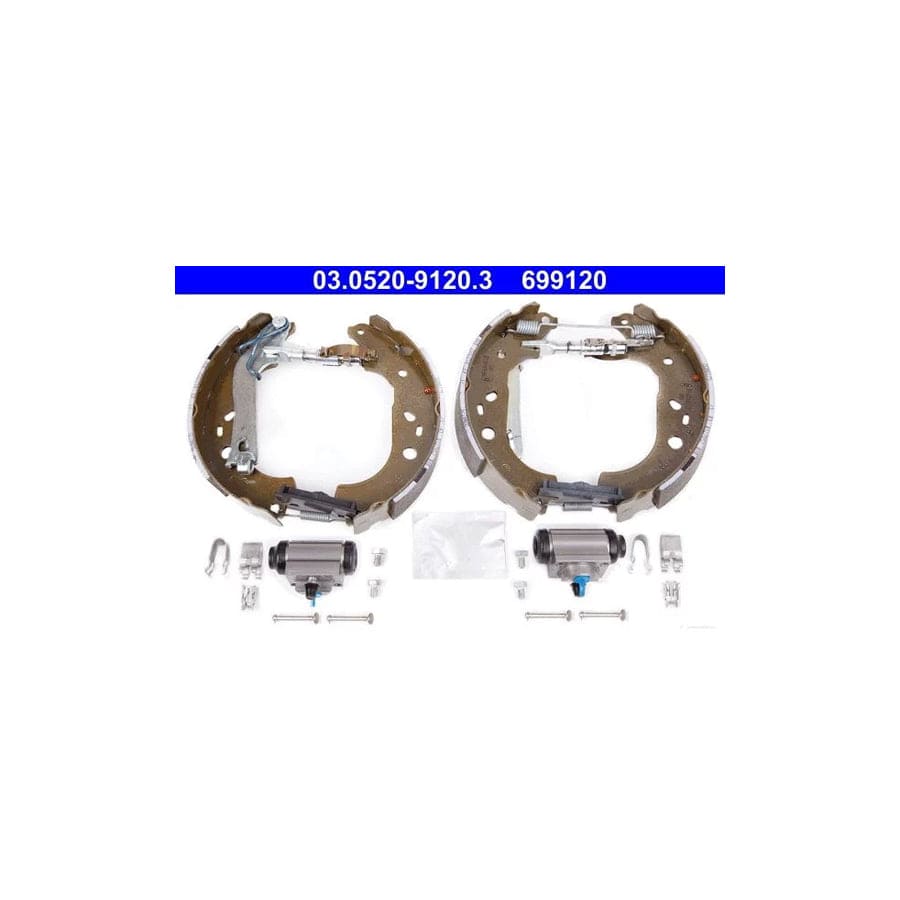 ATE Original Topkit 03.0520-9120.3 Brake Set, Drum Brakes