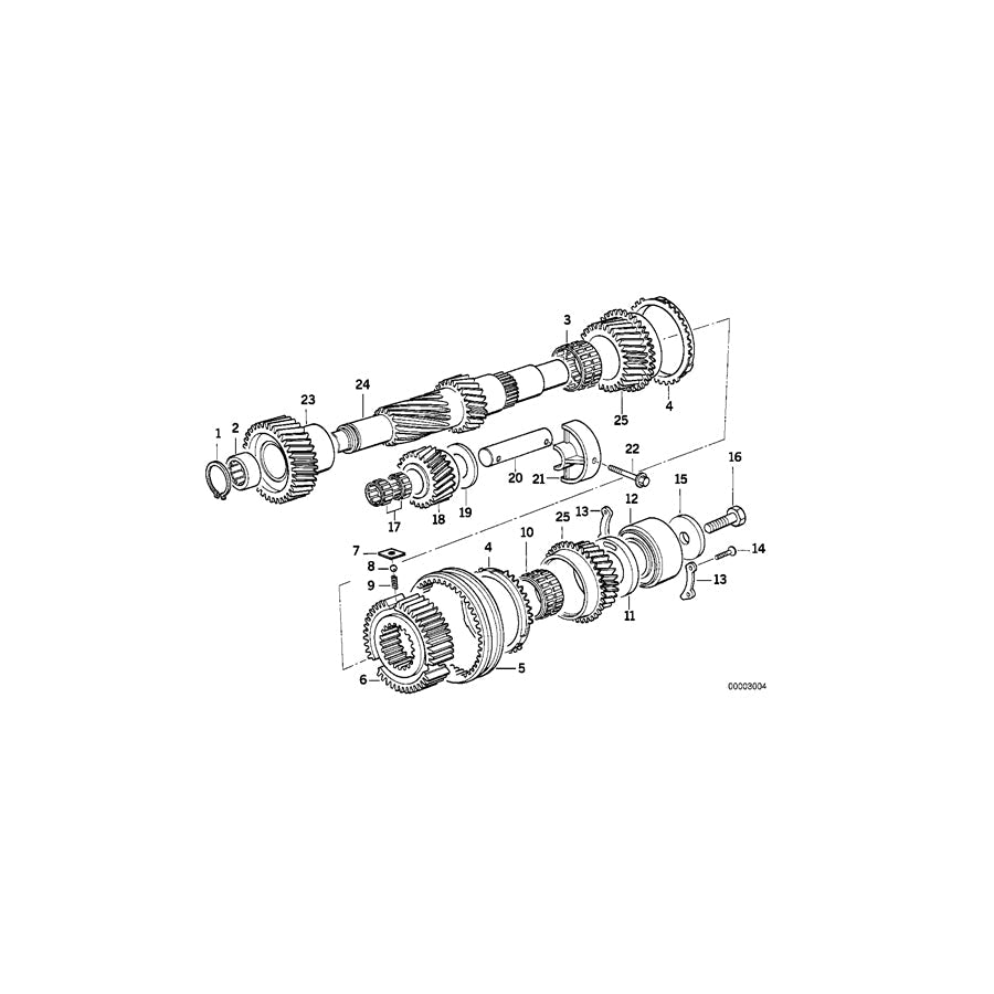 Genuine BMW 23211282580 E53 E36 Guide Sleeve 3Rd And 4Th Gear (Inc. 328Ci, 735i & 323i) | ML Performance US Car Parts