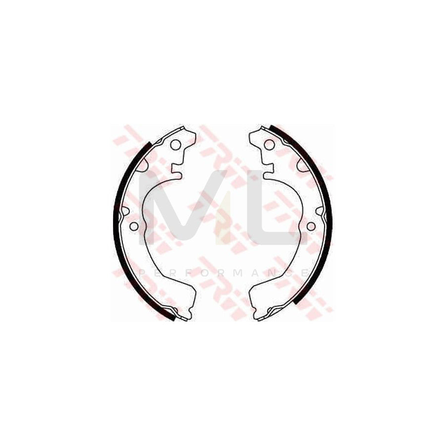 TRW GS8220 Brake Shoe Set for TOYOTA Tercel I Hatchback (L10) | ML Performance Car Parts